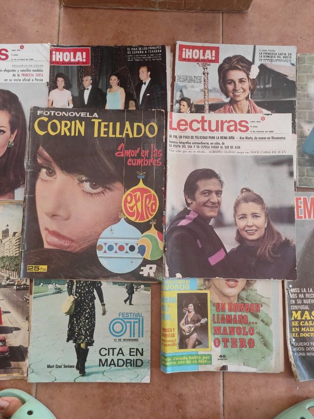 Revistas antiguas vintage