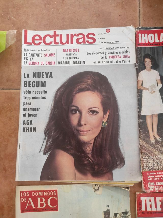 Revistas antiguas vintage