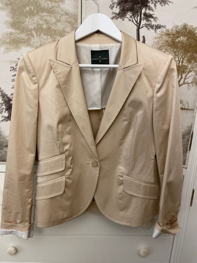 Americana beis de Roberto Verino