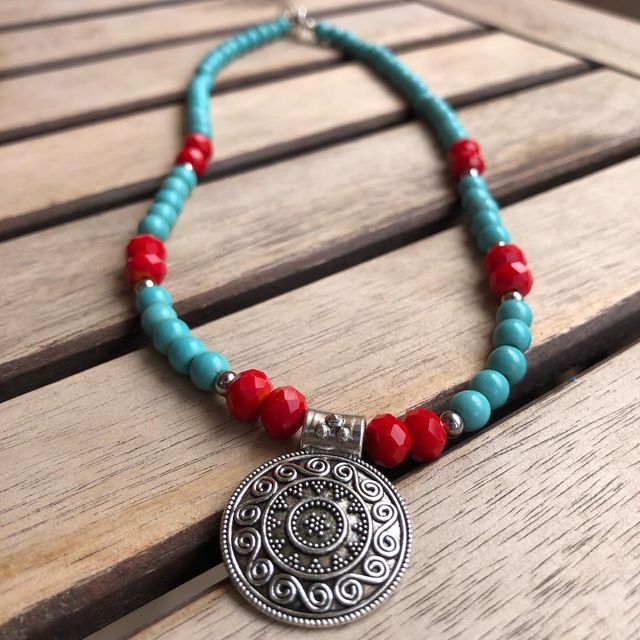 Collar de turquesas 