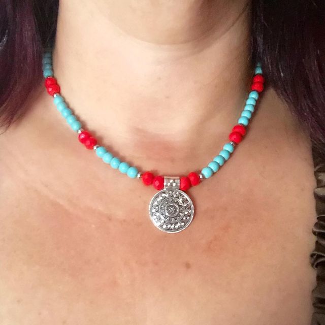 Collar de turquesas 