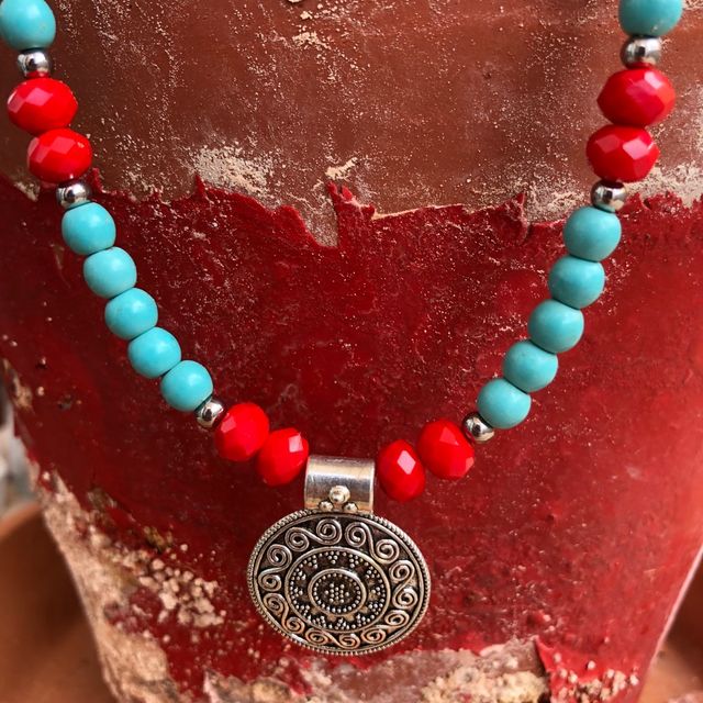 Collar de turquesas 