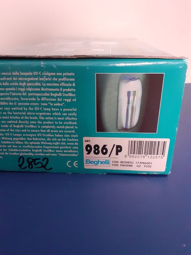 portaspazzolini igienizzante