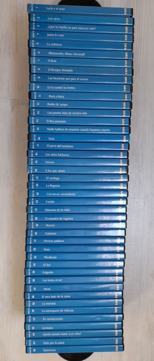 Colección 43 DVD películas cine español