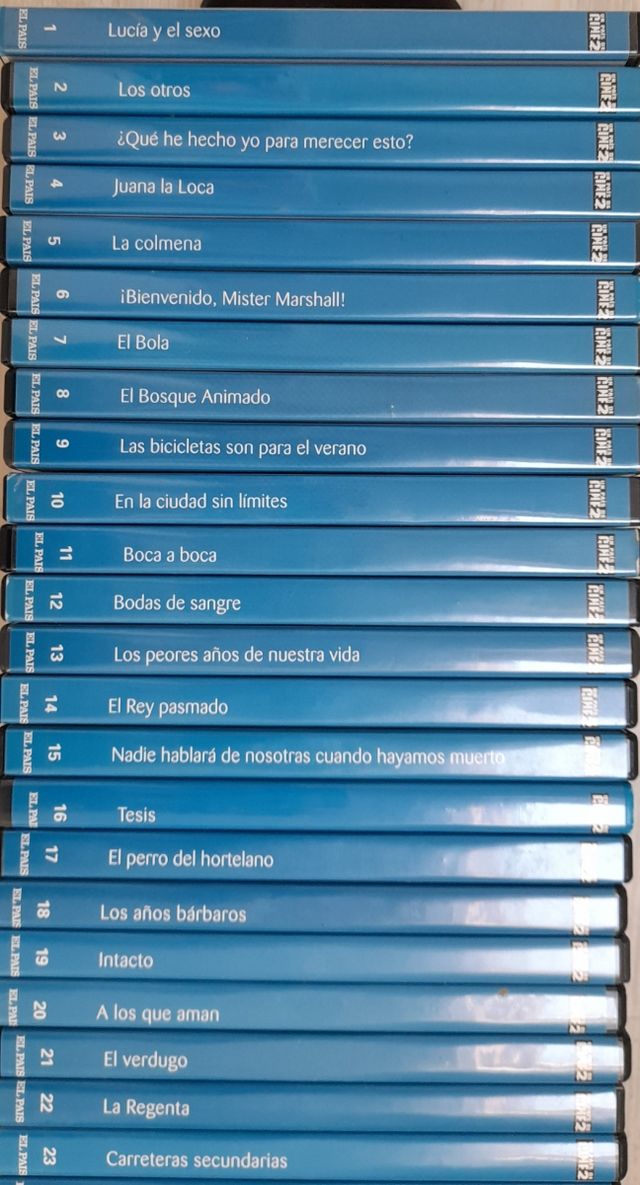 Colección 43 DVD películas cine español
