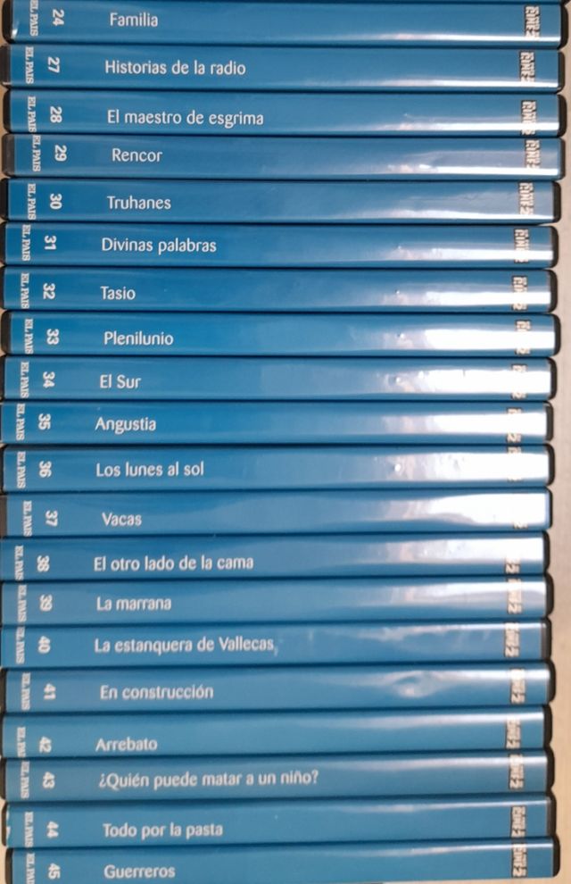 Colección 43 DVD películas cine español