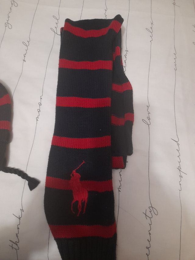 conjunto bufanda y gorro