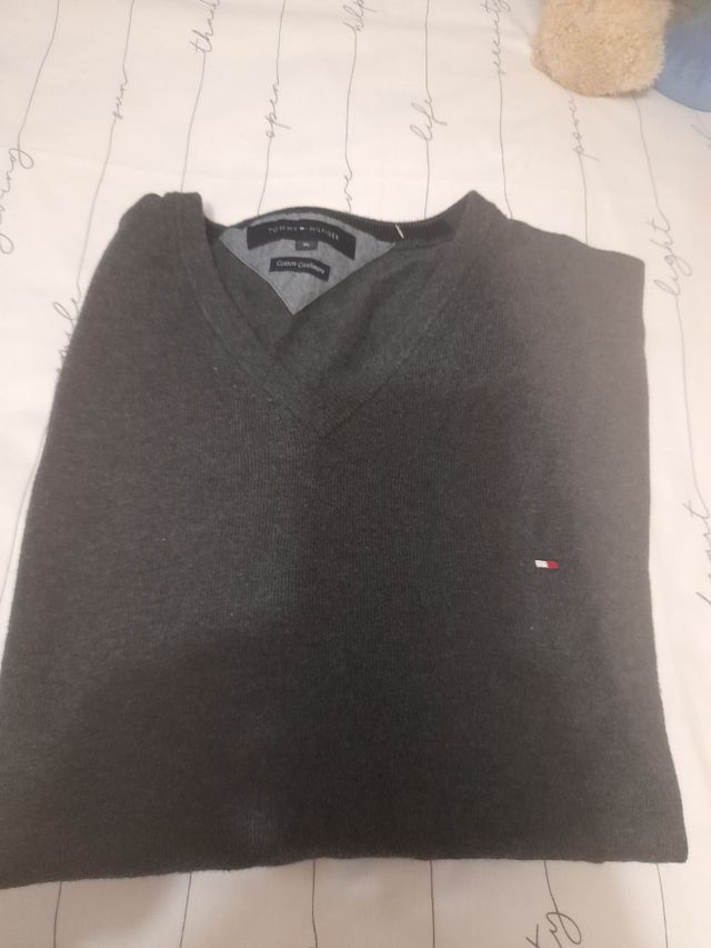 Jersey gris Tommy Hilfiger