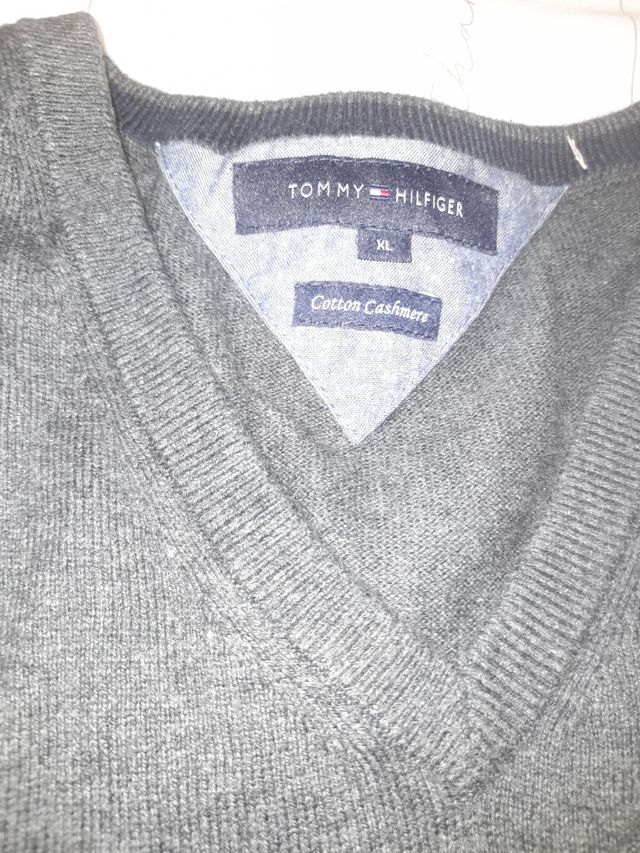 Jersey gris Tommy Hilfiger