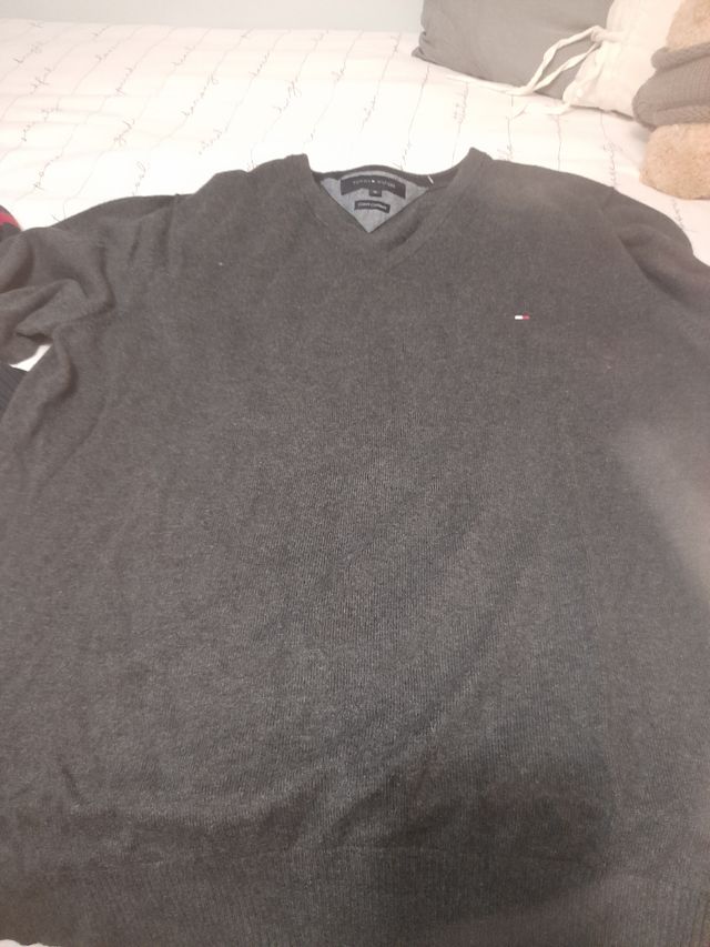 Jersey gris Tommy Hilfiger