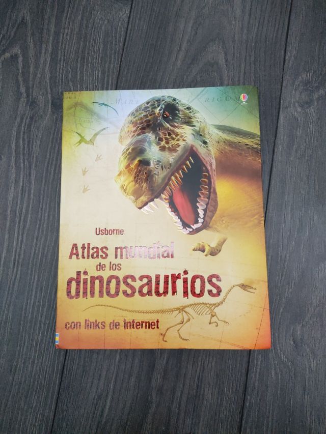 Libro Atlas Mundial De Los Dinosaurios.Nuevo
