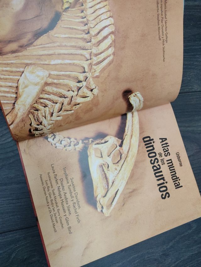 Libro Atlas Mundial De Los Dinosaurios.Nuevo