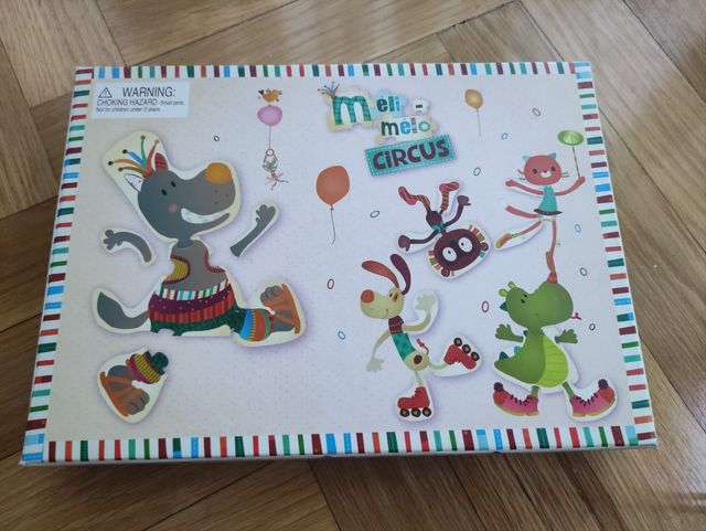 Puzzle juego habilidad méli mélo circus