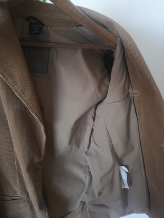 Chaqueta de vestir de pana