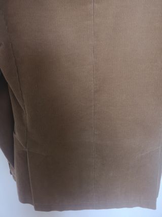 Chaqueta de vestir de pana