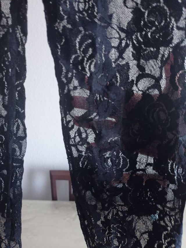 leggins encaje