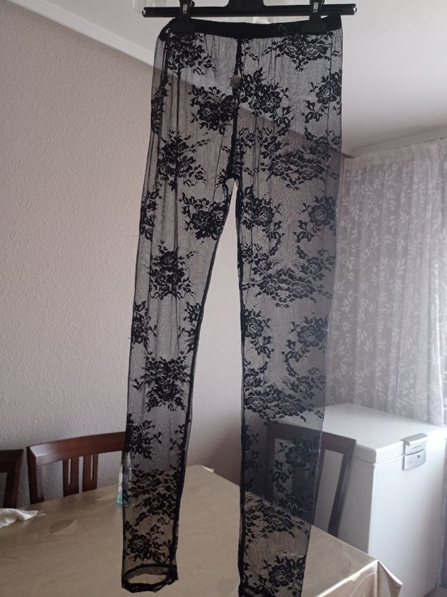 leggins encaje
