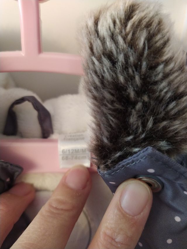 Mono bebe talla 6-12 meses (68 -74cm)