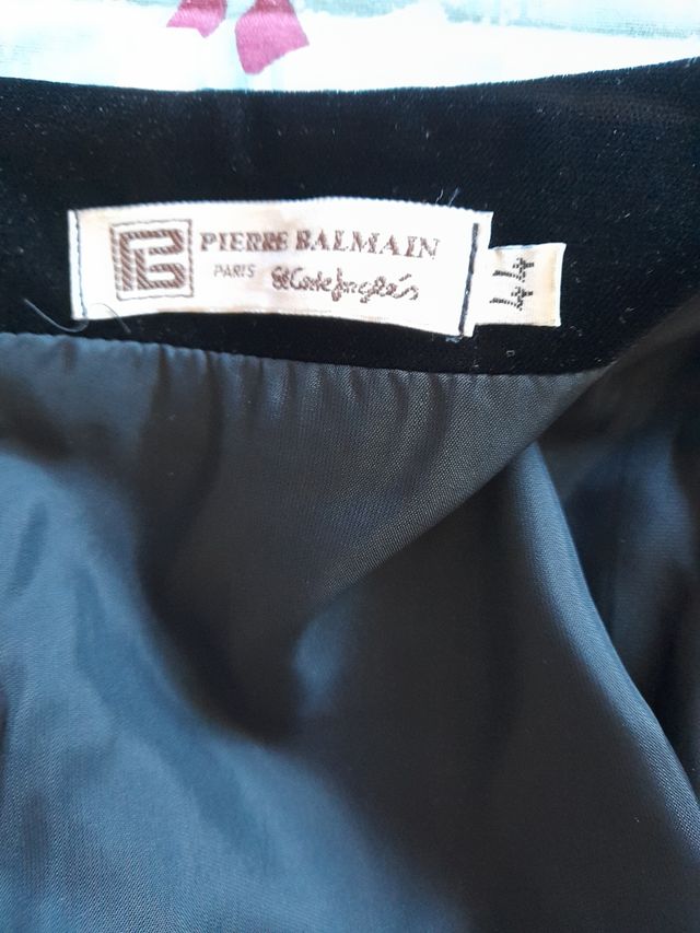 Vestido de terciopelo