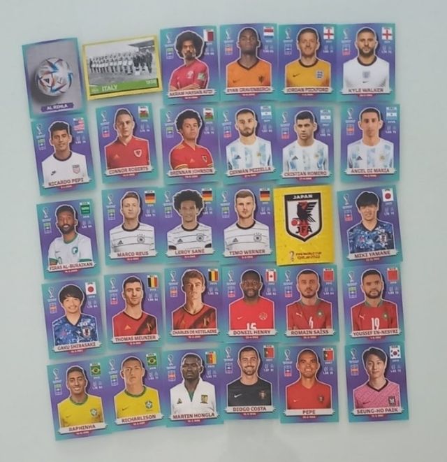 Pack cartas del mundial Qatar 2022 (13 cartas) de segunda mano por 16 Pack cartas del mundial Qatar 2022 (13 cartas) de segunda mano por 16