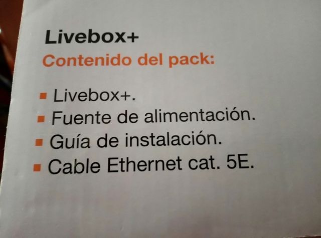 Router wifi inteligente Livebox