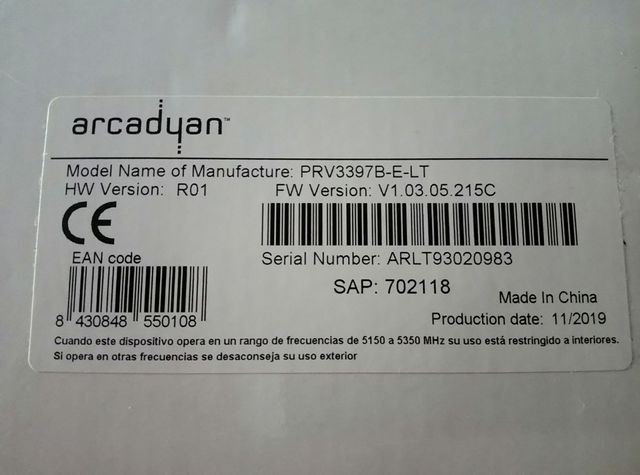 Router wifi inteligente Livebox