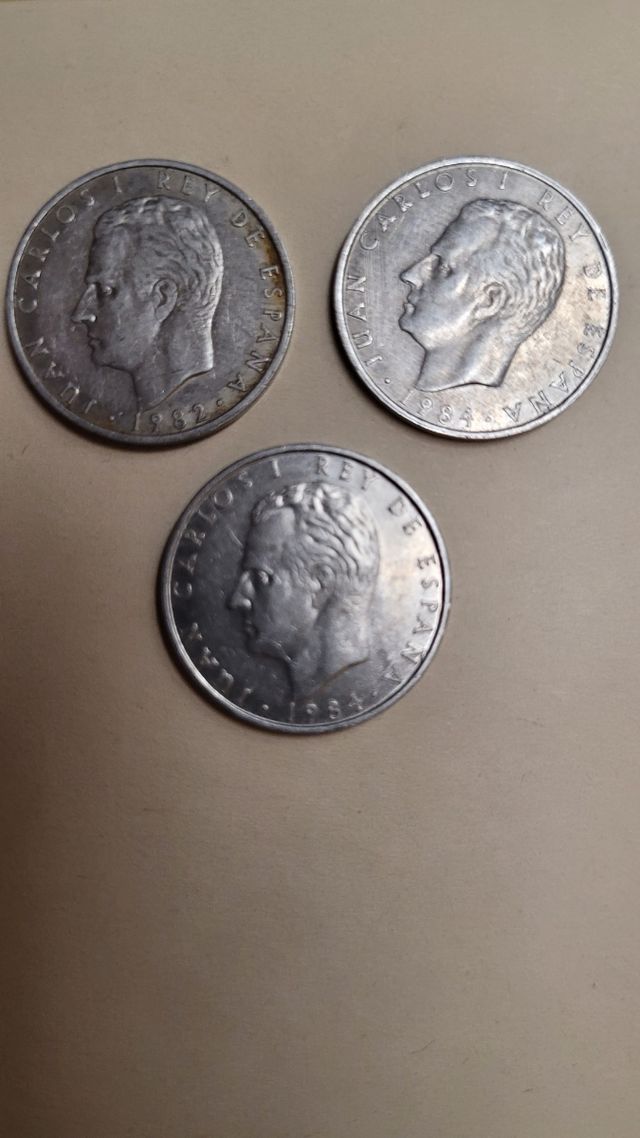 monedas antiguas 2 ptas 1980 y 1983