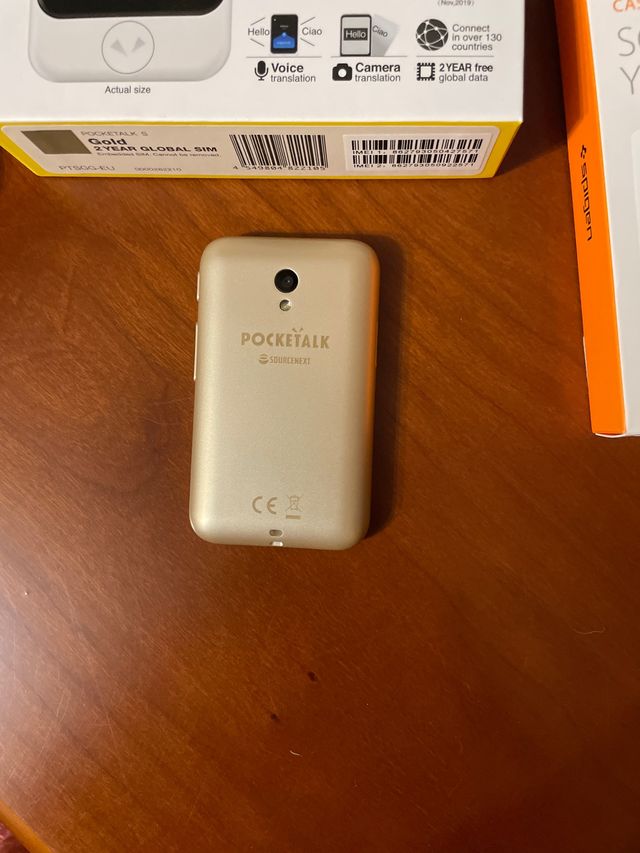 Traductor pocketalk s de voz y camara