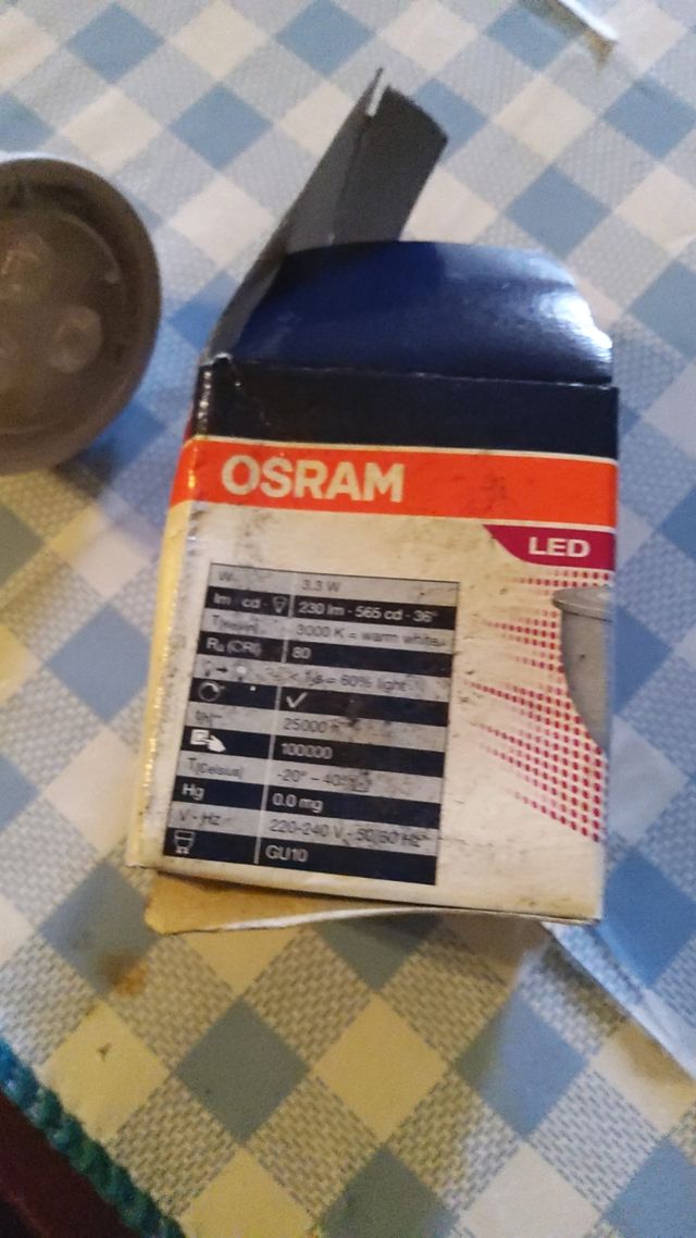 faretti nuovi inscatolati