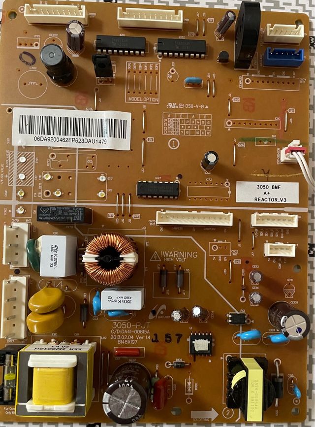 Despiece nevera Samsung (estantes, puertas, cajón)