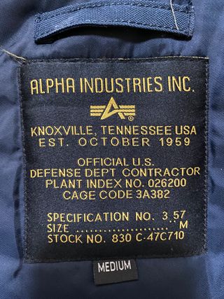Parka Alpha Industries