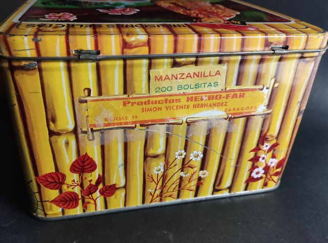 VECCHIA SCATOLA DI INFUSI SELEZIONATI