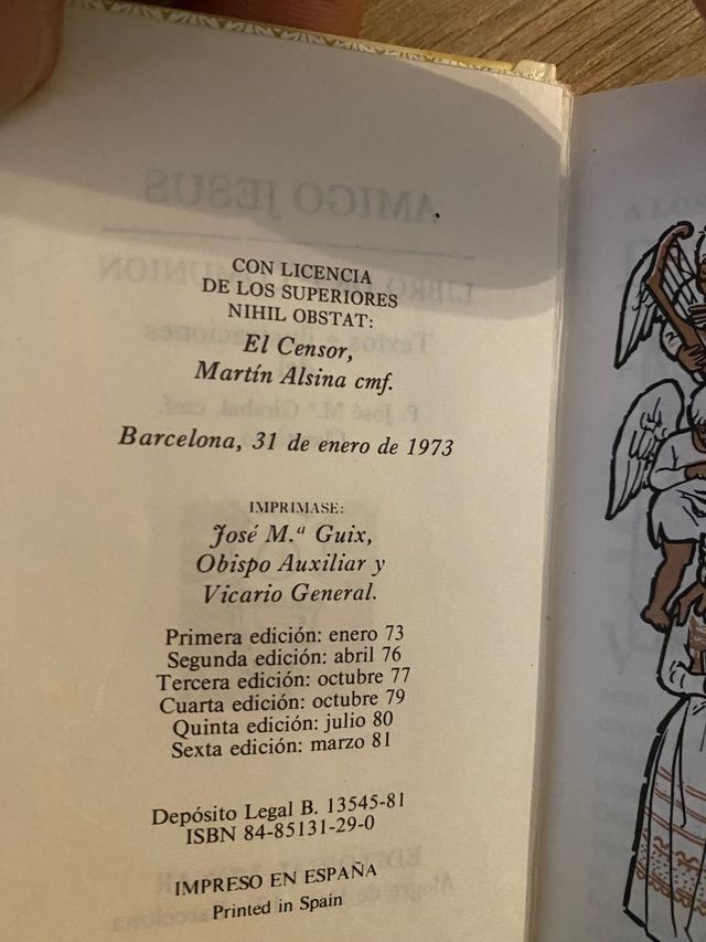Libro primera comunión