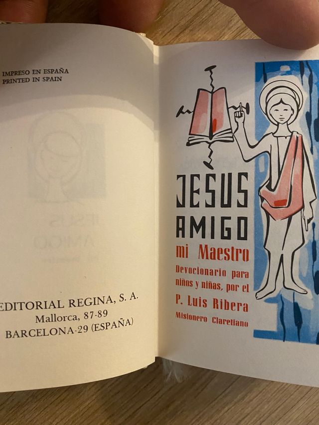 Libro primera comunión