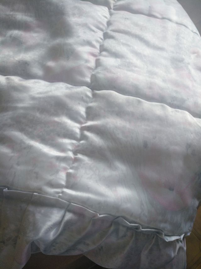 Dos colchas edredón cama 105cm