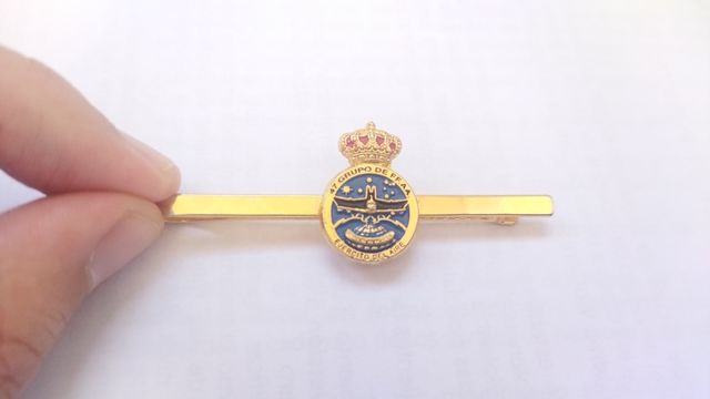 Sujetacorbatas Ejército del Aire