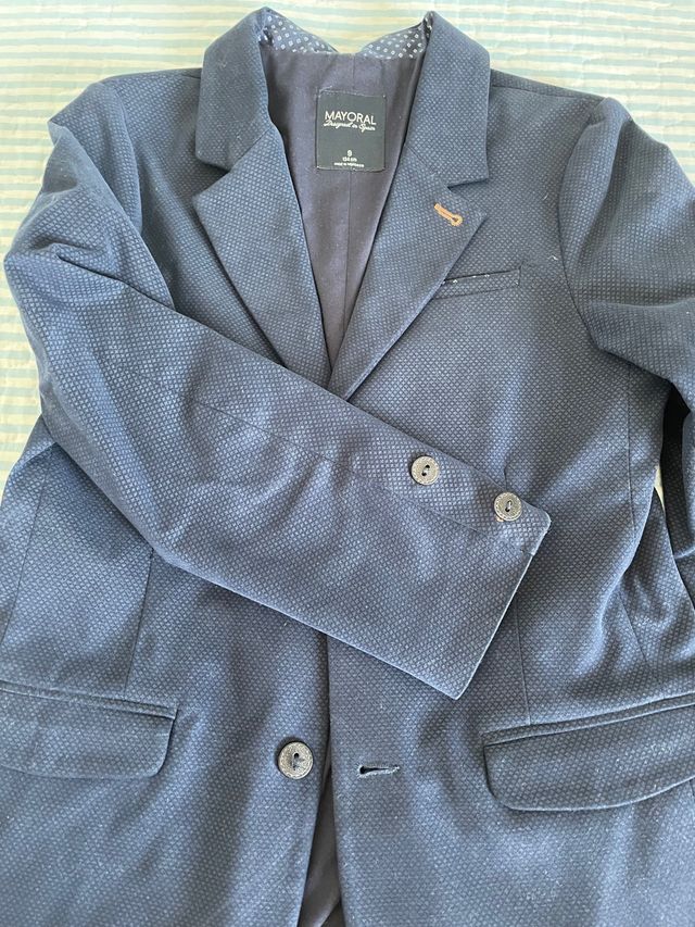 Chaqueta azul marino niño