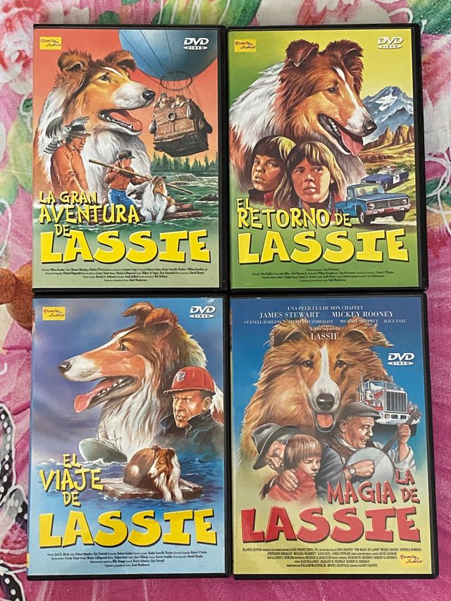 Lote DVD's Amantes de LASSIE