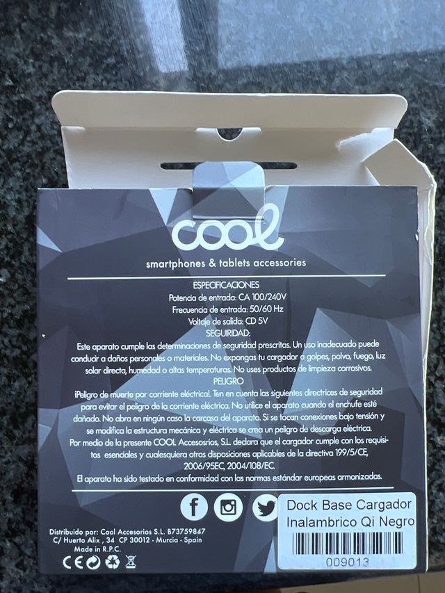 Base de carga QI para iPhone