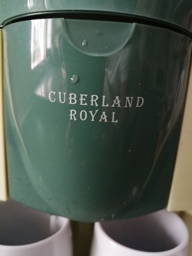 cafetera eléctrica dúo marca Cuberland Royal