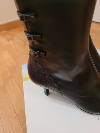 Botines  piel