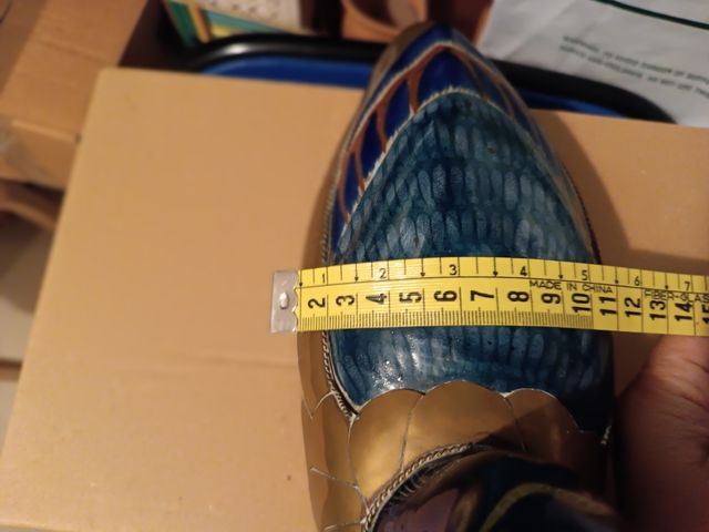 Pato cerámica y latón