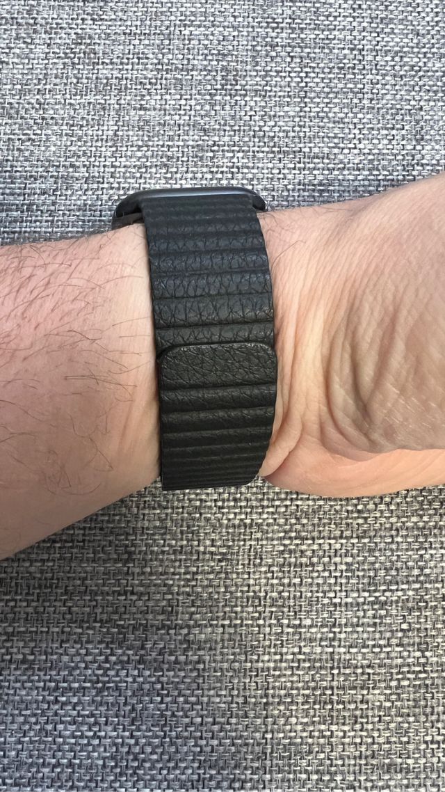 Cinturino in pelle per Apple Watch 