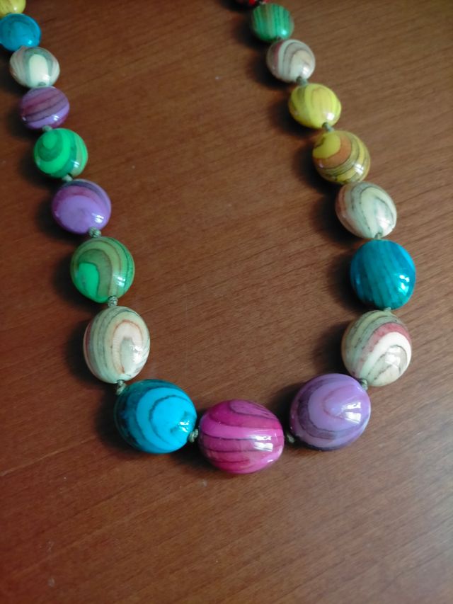 5 Collares bisutería 