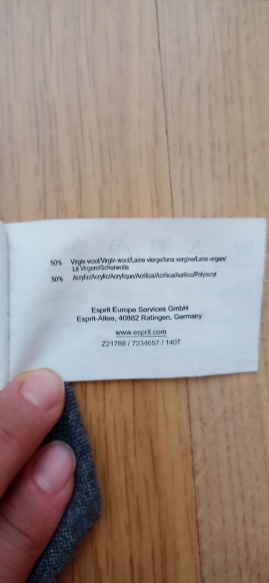 Jersey - vestido gris