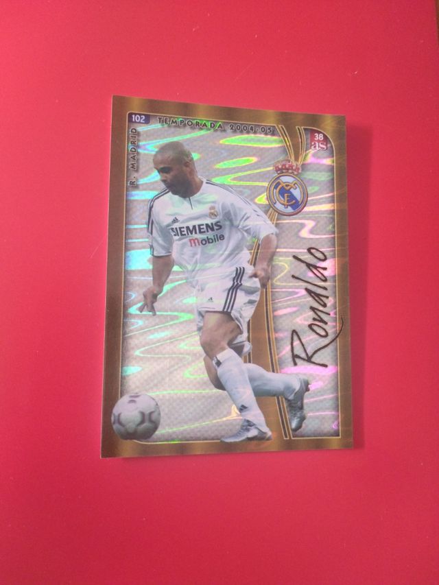 Ronaldo Nazario Mundicromo 04-05