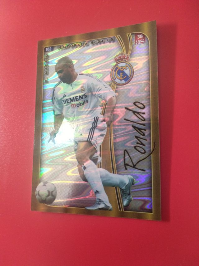 Ronaldo Nazario Mundicromo 04-05