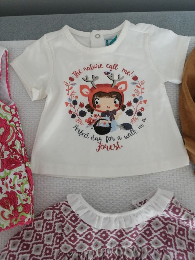 OFERTA 38€!! ropa bebé, niña de 9 a 12 meses