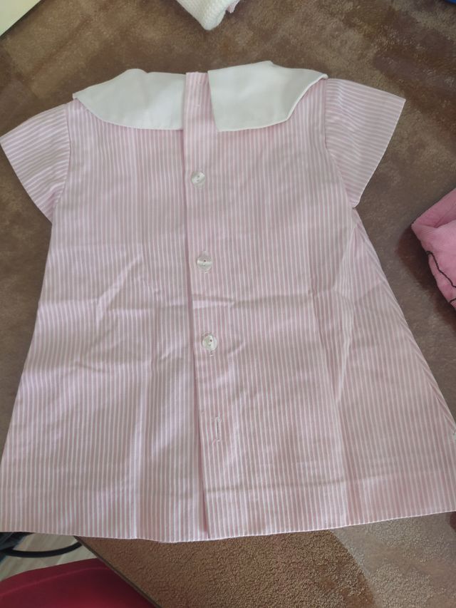 lote de dos vestidos bebé talla 3 meses
