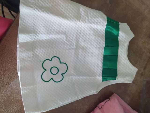 lote de dos vestidos bebé talla 3 meses